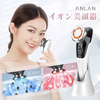 Amazon.co.jp: 【美人百花掲載 】ANLAN 美顔器 ems リフト 温冷ケア