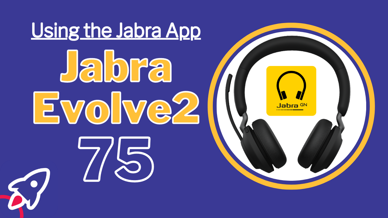 Amazon.com: Jabra Evolve2 75 PC Wireless Headset with 8-Microphone