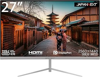 Amazon.co.jp: JAPANNEXT 27インチ モニター WQHD 2560x1440解像度 TN
