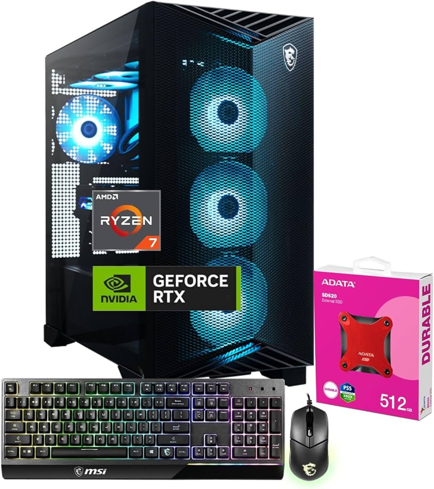 Amazon.com: msi Aegis ZS2 RTX 5070 Gaming Desktop, AMD Ryzen 7