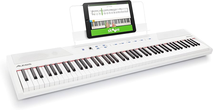 Amazon | Alesis 電子ピアノ 88鍵盤 初心者向け電子ピアノ スピーカー