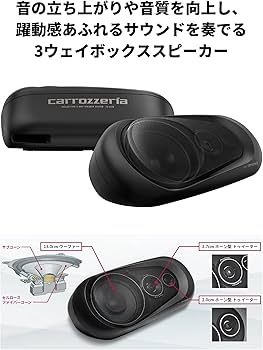 Amazon.co.jp: Pioneer Speaker TS-X170 Box Speaker 3-Way