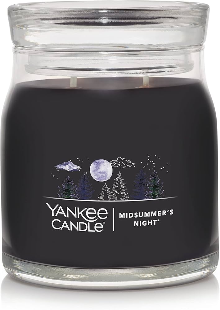 Yankee Candle MidSummer's Night Scented, Signature 13oz Medium Jar