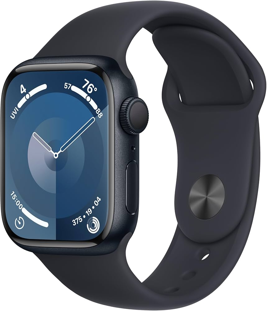 Amazon.com: Apple Watch Series 9 GPS 41mm Midnight Aluminum Case