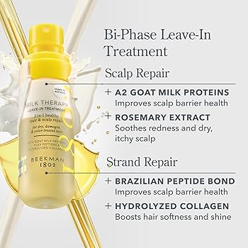 Amazon.com: Beekman 1802 Milk Therapy Peptide Leave-In Treatment