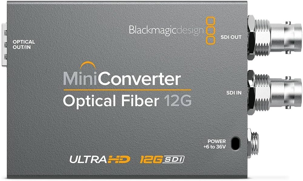 Amazon.com: Blackmagic Design Mini Converter Optical Fiber 12G