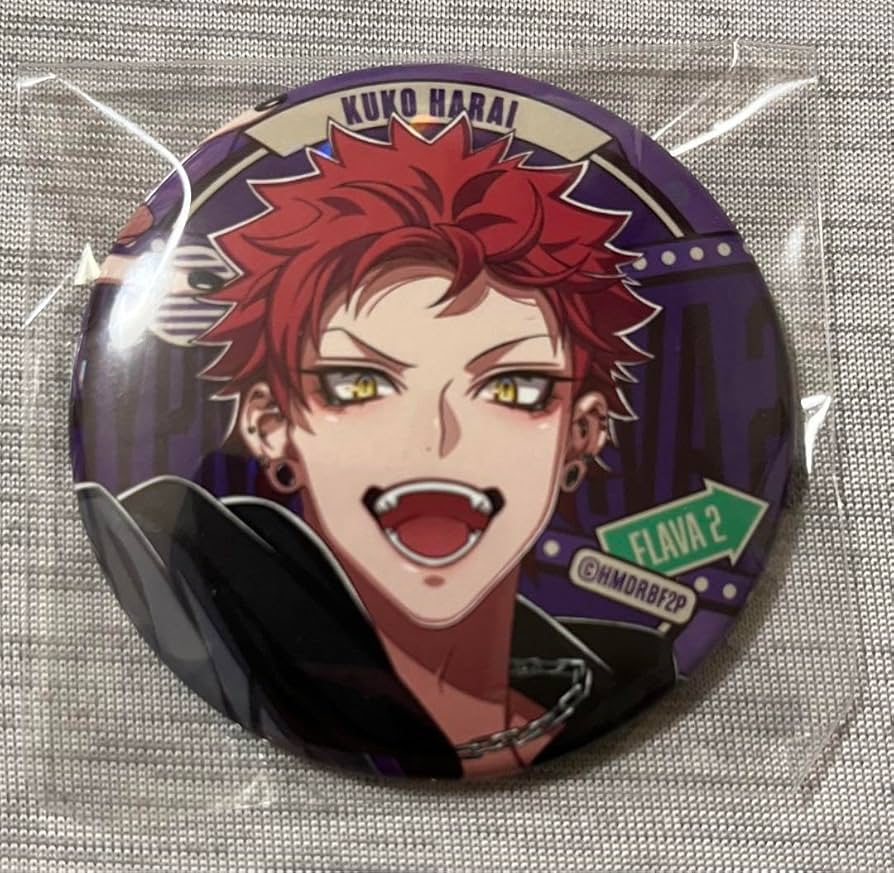 ヒプノシスマイク ヒプマイ flava2 缶バッジ 飴村乱数 ヒプノシス