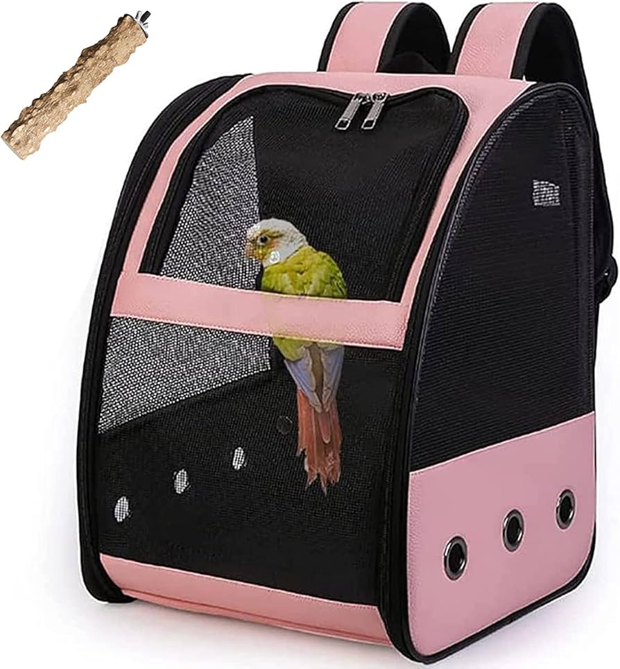 Amazon | Puhang 鳥 ペット キャリーバッグ 鳥キャリーケージ インコ
