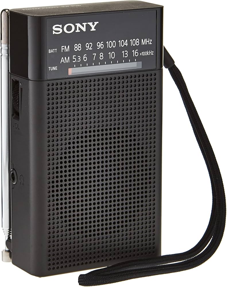 Amazon.com: Sony ICFP26 Portable AM/FM Radio,Black : Electronics