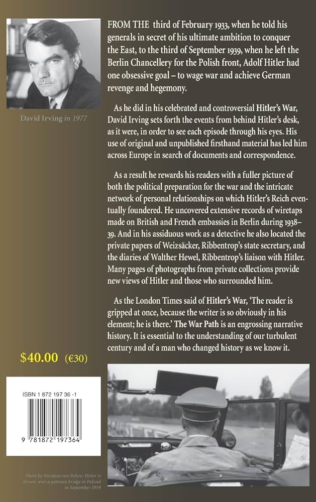 Amazon.com: The War Path: Hitler's Germany 1933-1939: Hitler's