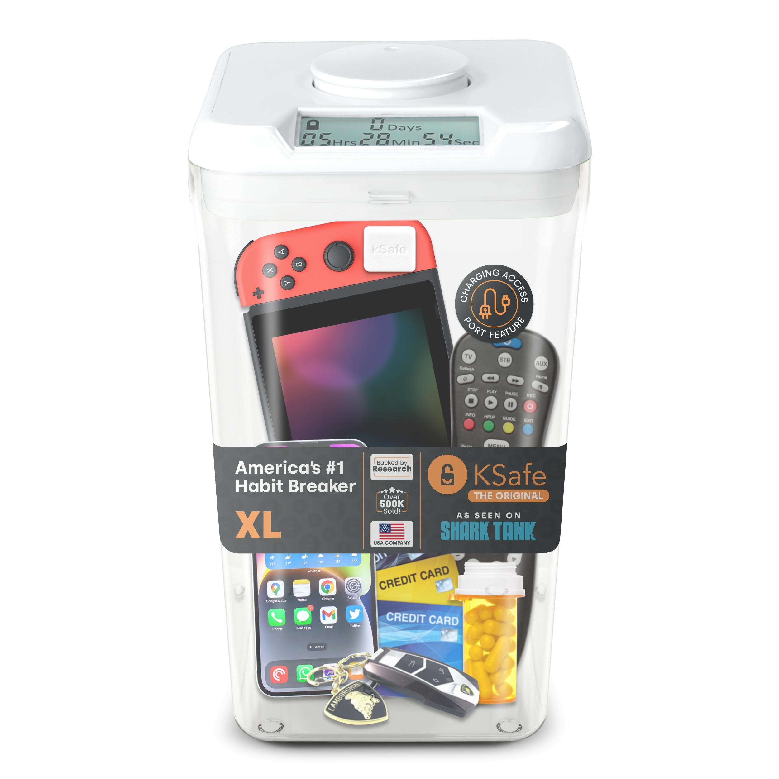 Amazon.co.jp: Kitchen Safe: フルユニット タイムロッキングコンテナ