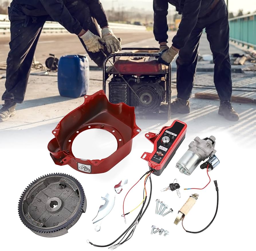 Amazon | 電動スターター 小型エンジン 電動エンジンスターター