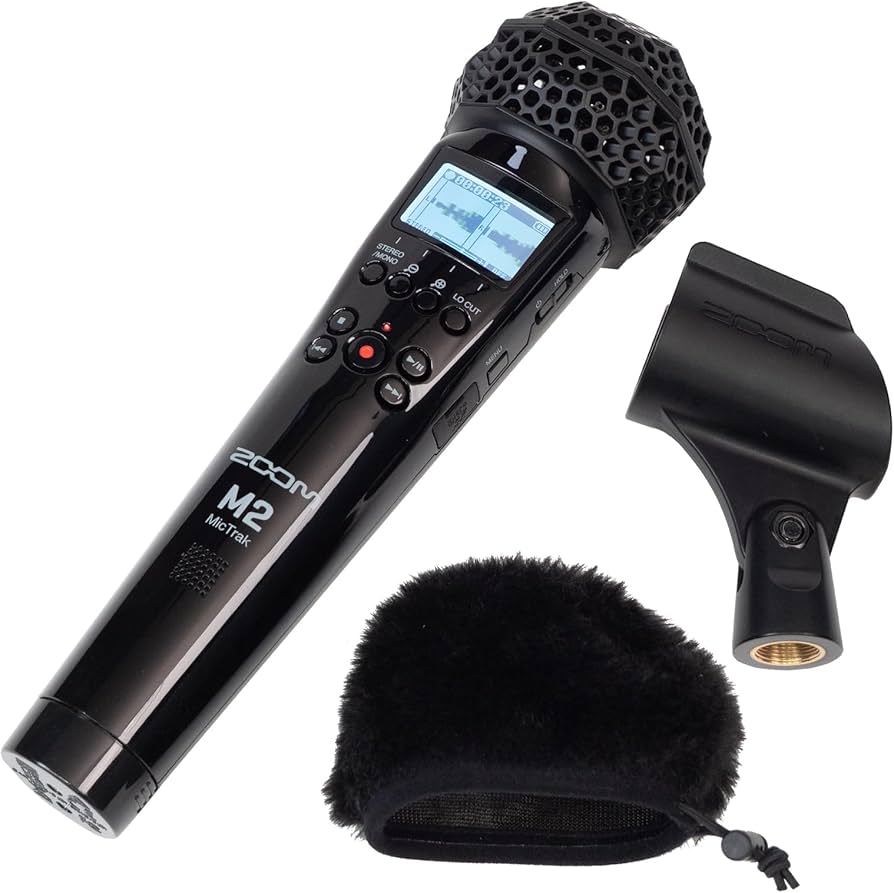 Amazon | ZOOM M2 マイク型 ハンディレコーダー 32bitフロート録音