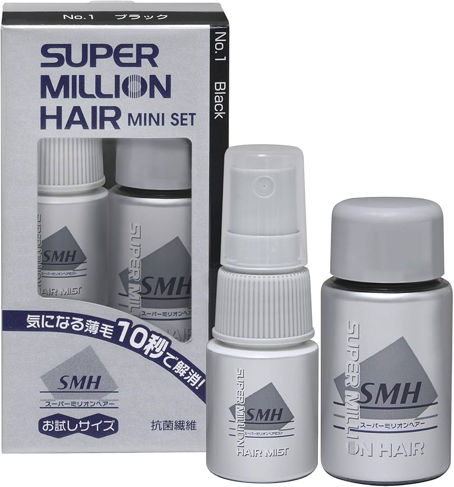 Amazon | スーパーミリオンヘアー ミニセット No.1 ブラック (スーパー