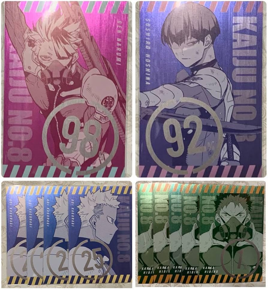 Amazon.co.jp: 怪獣8号展 解放戦力ポストカード 鳴海弦 保科宗四郎