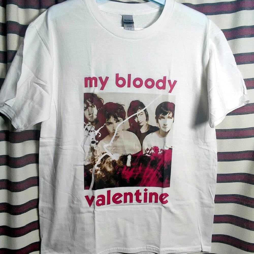 Amazon.co.jp: マイブラ Tシャツ MY BLOODY VALENTINE マイブラッディ