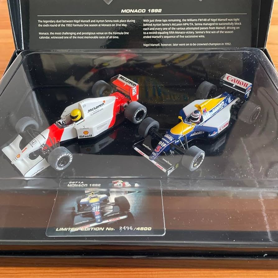 Amazon.co.jp: SCALEXTRIC C2971A F1 1992 Monaco Box Set : Toys & Games