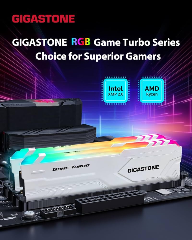 Amazon.co.jp: 【発光型 DDR4】GIGASTONE Game TURBO 8GBx4枚 (32GB