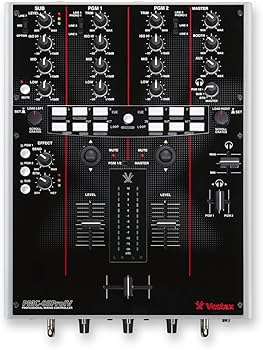 Amazon | Vestax DJミキサー PMC-05Pro IV BLK ブラック MIDI