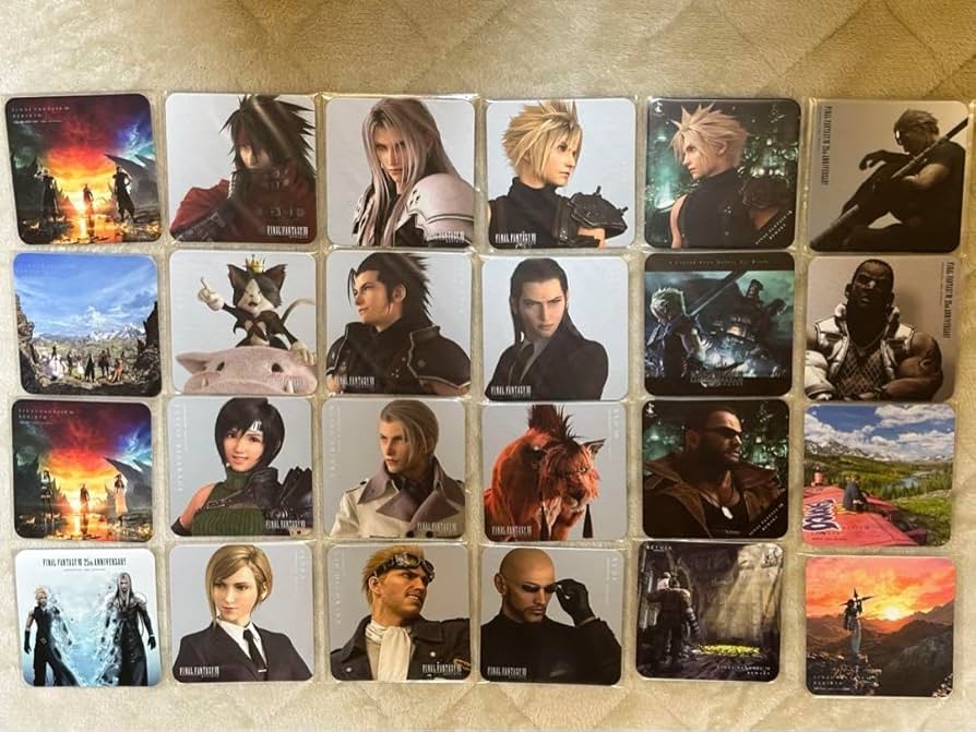 Amazon｜FF7 コースター 24枚セット｜コースター オンライン通販