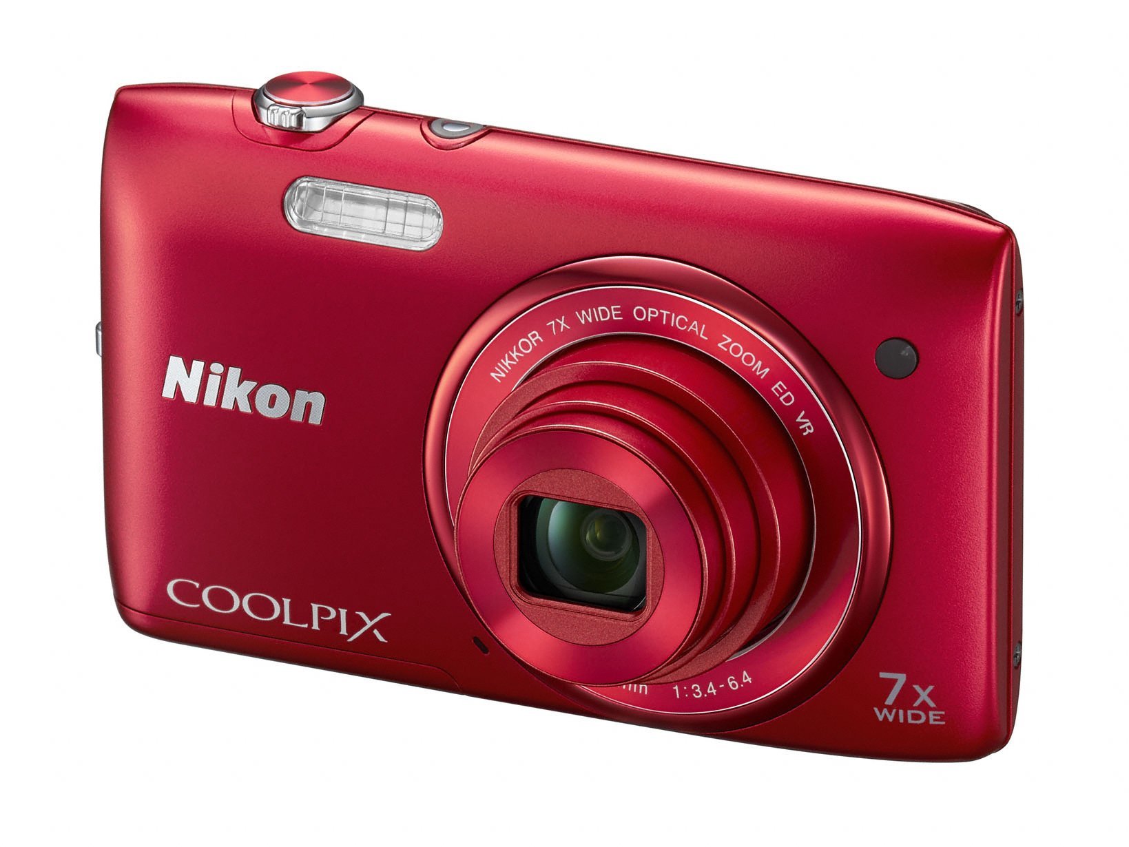 Amazon.com : Nikon COOLPIX S3500 20.1 MP Digital Camera with 7x