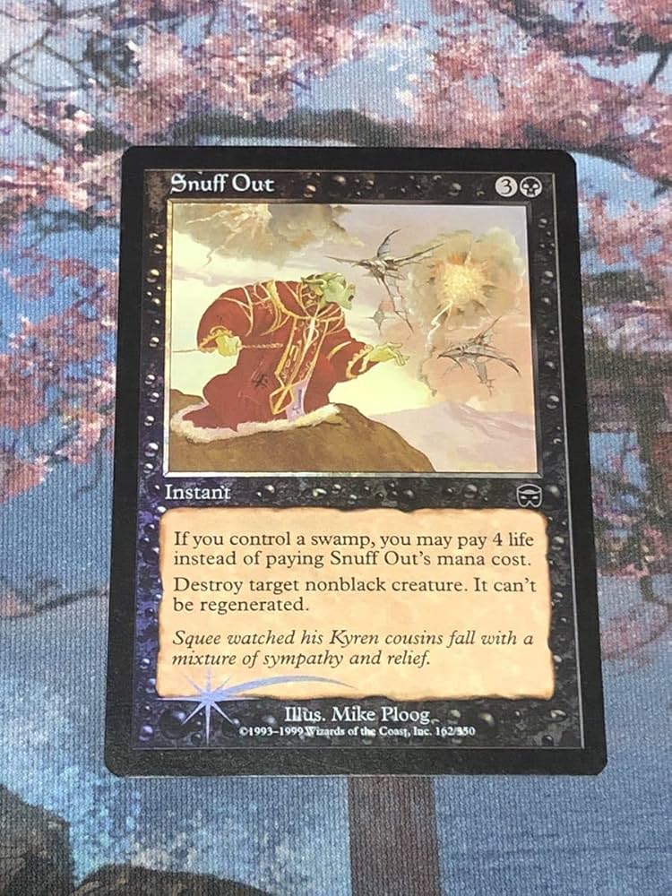 Amazon.co.jp: [MTG][英語FOIL] 殺し/Snuff Out [MMQ] : おもちゃ