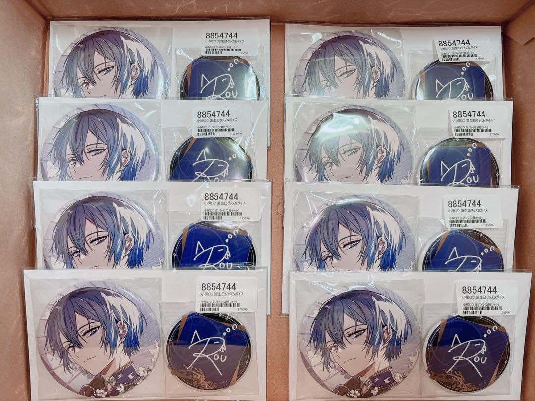 にじさんじぷち 小柳ロウ缶バッジ80 にじさんじぷち 小柳ロウ缶バッジ80