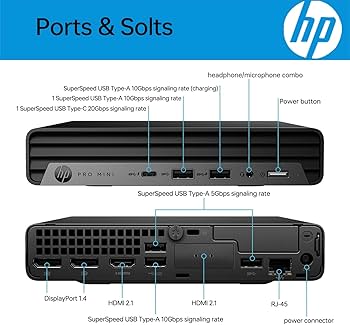 Amazon.com: HP Pro 400 G9 Mini PC Desktop Computer, Intel i3 CPU