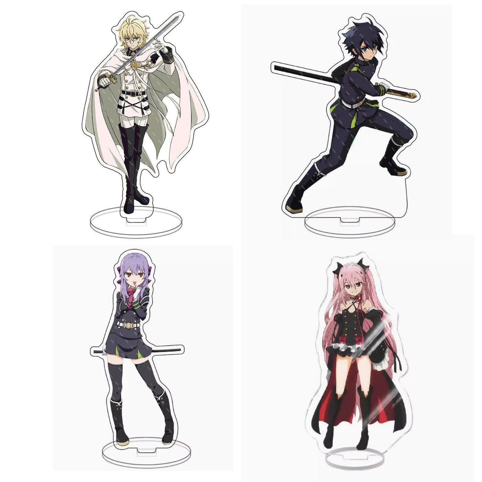 Amazon.co.jp: 終わりのセラフ アクリルスタンド ミカエラ 優一郎 柊