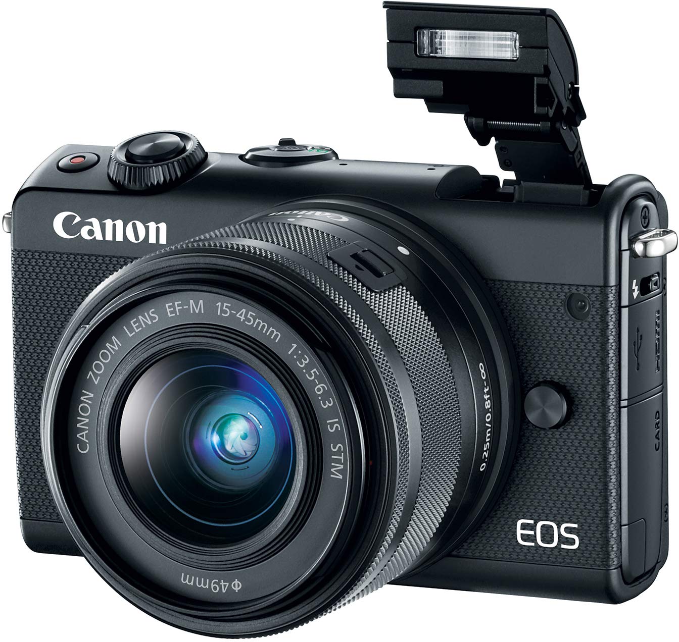 Amazon.com : Canon EOS M100 Mirrorless Camera w/ 15-45mm Lens - Wi