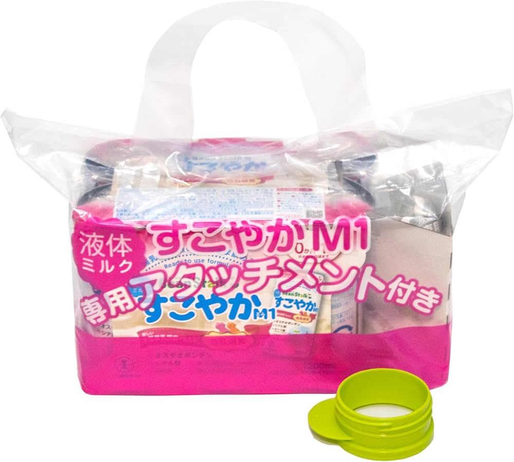 Amazon.co.jp: ビーンスターク液体ミルクすこやかM1 6缶パック