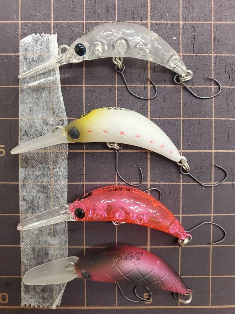 Amazon.co.jp: ラッキークラフトアンフェア つぶあん35F SP 4点セット