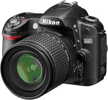 Amazon.com : Nikon D80 10.2MP Digital SLR Camera Kit with 18-135mm