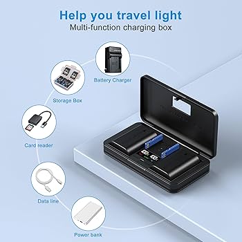 Amazon | NP-FZ100カードリーダー付きバッテリーチャージャー USB充電