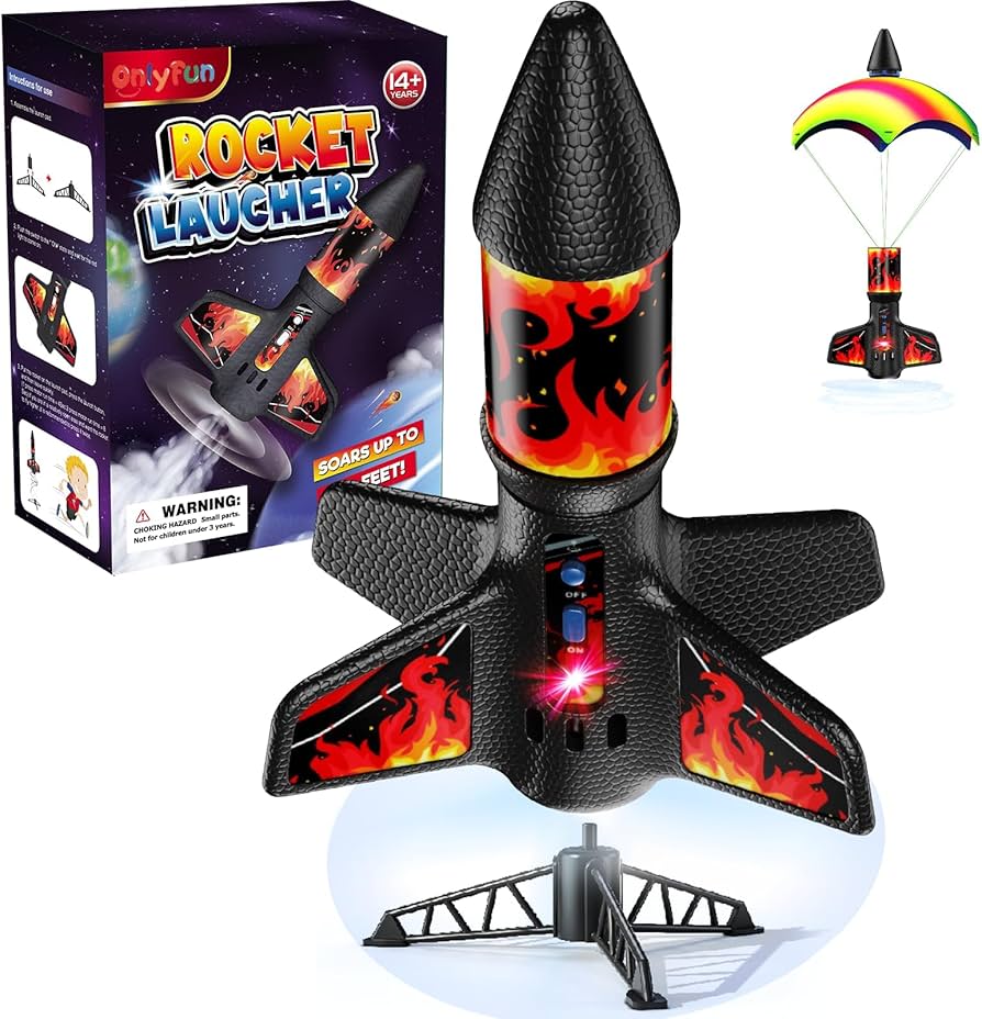 Amazon.co.jp: ONLYFUN ロケットランチャー 飛行高度200フィート