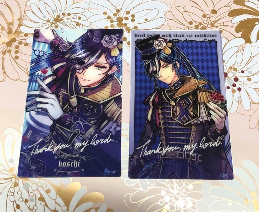 Amazon.co.jp: あくねこ展 ボスキ クリアカード ノーマル 悪魔執事と