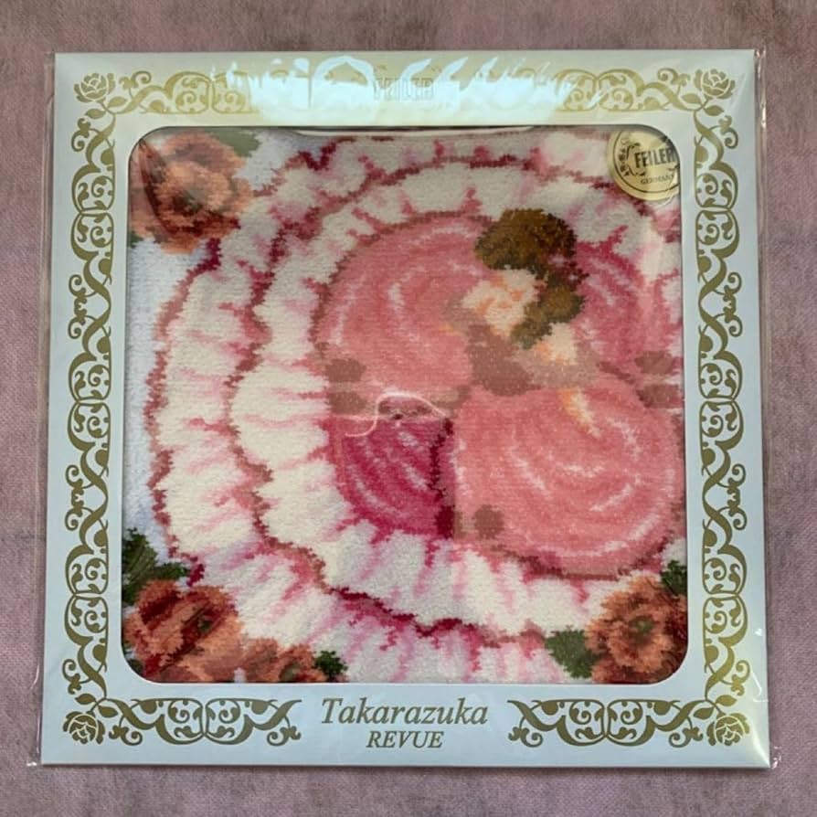 Amazon.co.jp: フェイラーFEILER宝塚コラボ ハンカチ 娘役柄 1枚