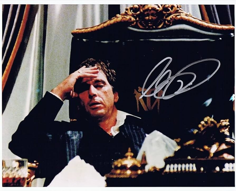 Amazon.co.jp: ◇直筆サイン ◇スカーフェイス ◇SCARFACE (1983