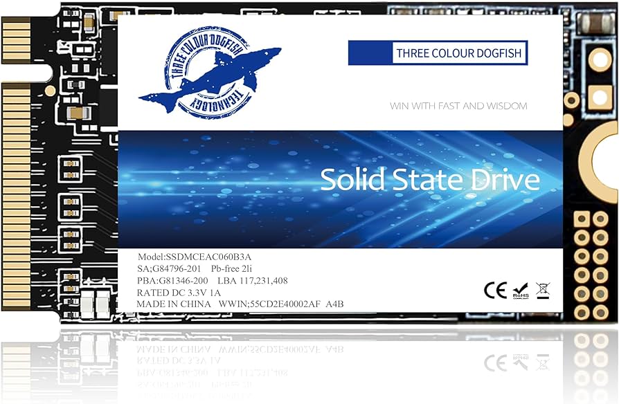 Amazon.com: Dogfish M.2 2242 SSD 512GB NVMe PCIe Gen3 x 4 Unit?a