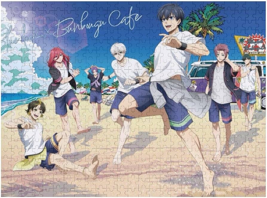 Amazon.co.jp: ブルーロック ジグソーパズル 500ピース 益智減圧玩具