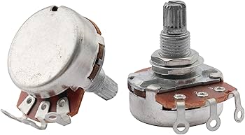 Amazon.com: Musiclily Guitar Full Size Pots A250K Split Knurled