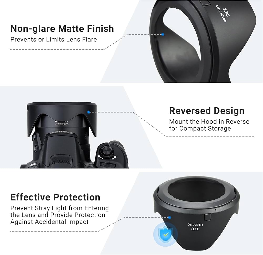 Amazon | JJC 可逆式レンズフードと67mmフィルターアタブターリンク