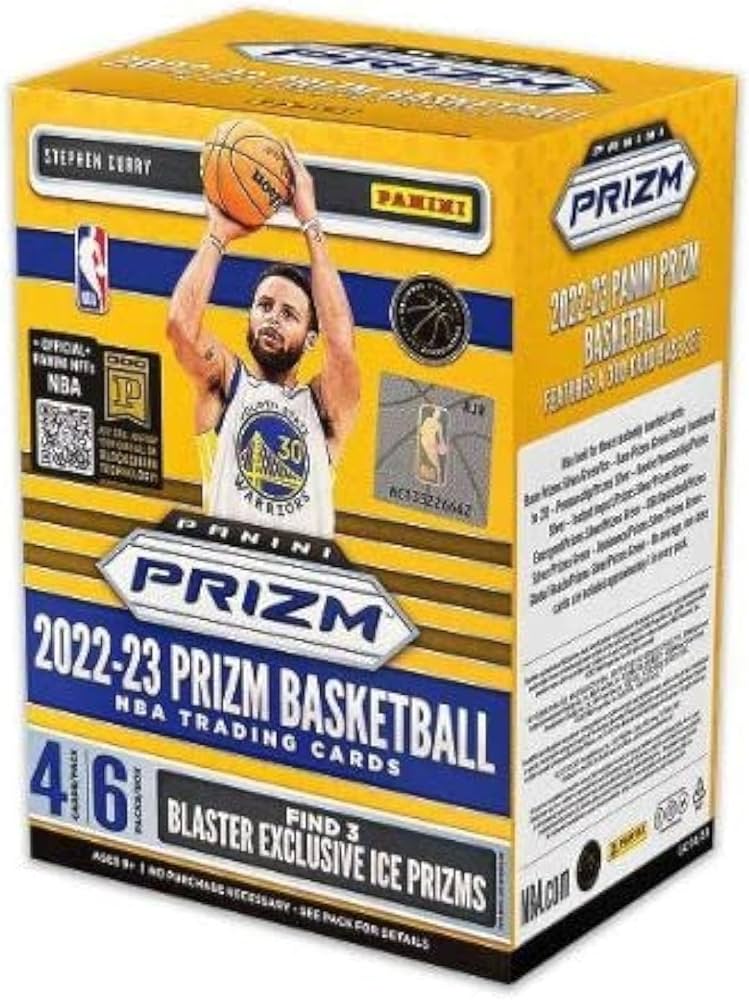 Amazon.com: 2022/23 NBA Prizm Basketball Blaster Box 6 Packs Per