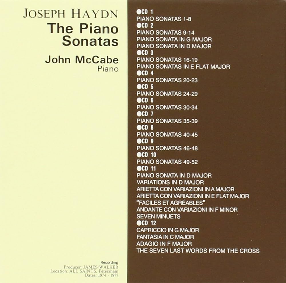 Amazon.co.jp: ハイドン:ピアノ・ソナタ全集: ミュージック