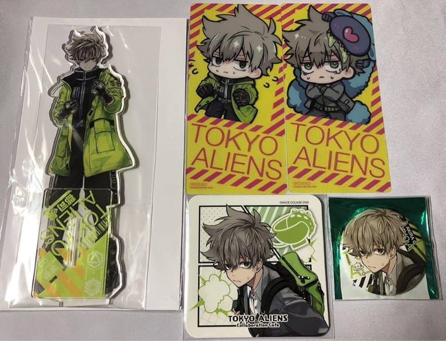 Amazon.co.jp: 東京エイリアンズ 東エリ コラボカフェ 缶バッジ