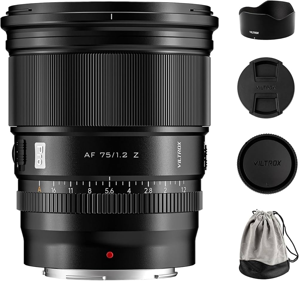 Amazon.co.jp: VILTROX AF 75mm F1.2 PRO Z カメラレンズ 超広角f/1.2