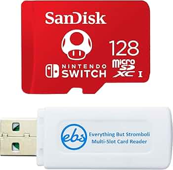Amazon | SanDisk 128GB Nintendo Switch Micro SD Card/Switch Lite