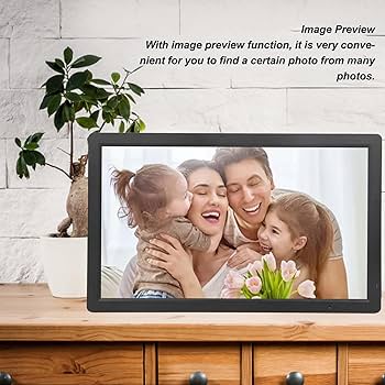 Amazon | 32インチ大型デジタルフォトフレーム、1080P HD IPS電子