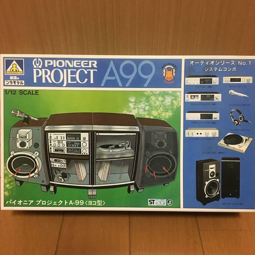 Amazon.co.jp: アオシマ 1/12 オーディオシリーズ No.1 システムコンボ