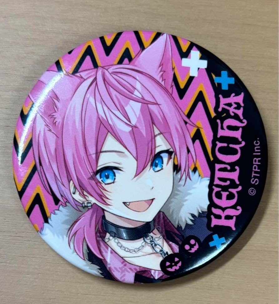 Amazon.co.jp: けちゃ けちゃお 缶バッチ 等身 AMPTAK アンプタック